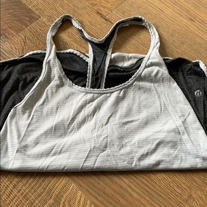 lululemon two tone/ color block tank top